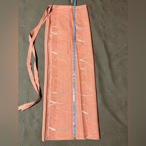 Pink-salmon Colored Two Piece Kimono